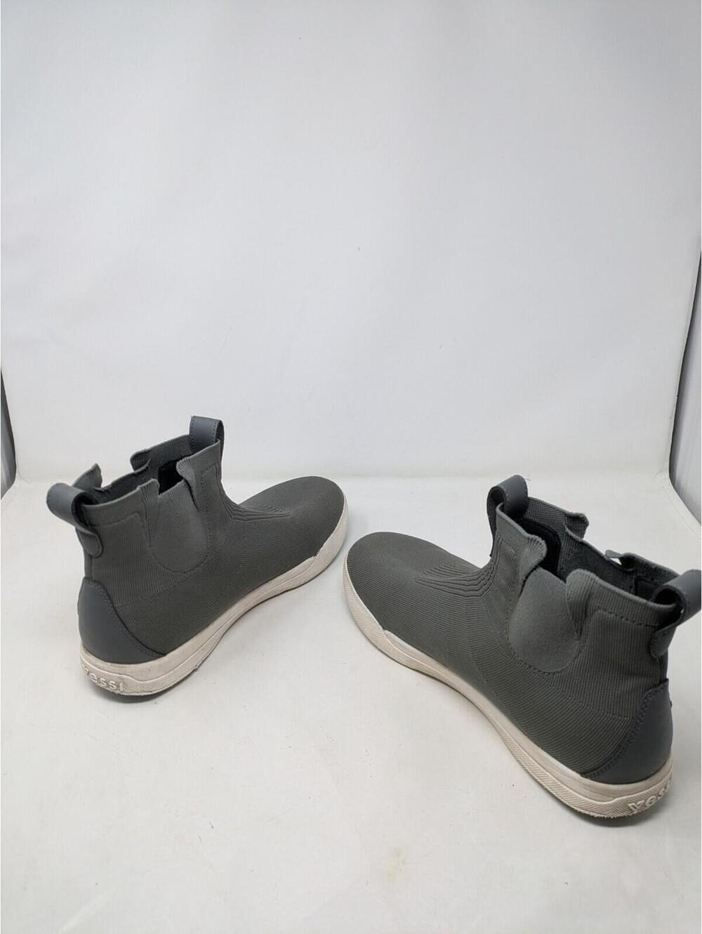 Vessi Weekend Chelsea Boots Mens 11 Gray Waterproof High Top Rain Shoes - Picture 2 of 10